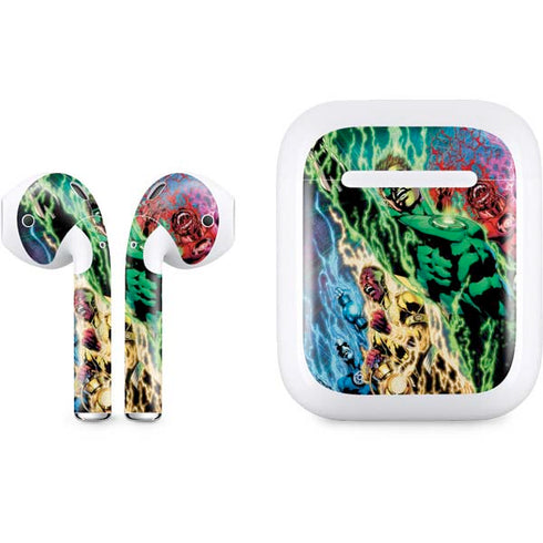 DC Comics Green Lantern Blackest Night Art work by Ivan Reis Apple AirPods Skin