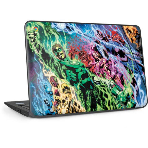 DC Comics Green Lantern Blackest Night Art work by Ivan Reis HP Chromebook Skin