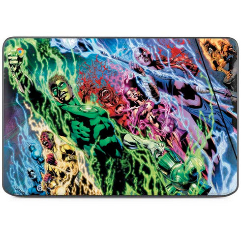 DC Comics Green Lantern Blackest Night Art work by Ivan Reis HP Chromebook Skin