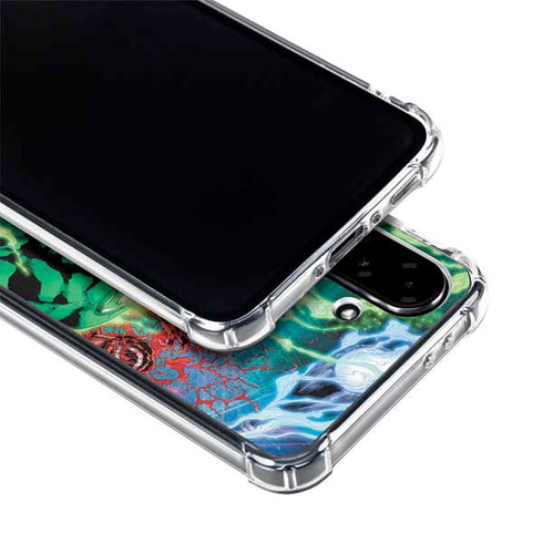 DC Comics Green Lantern Blackest Night Art work by Ivan Reis Galaxy A36 5G Clear Case