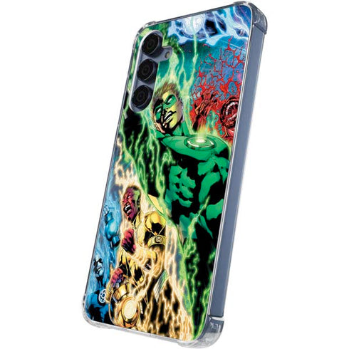 DC Comics Green Lantern Blackest Night Art work by Ivan Reis Galaxy A55 5G Clear Case
