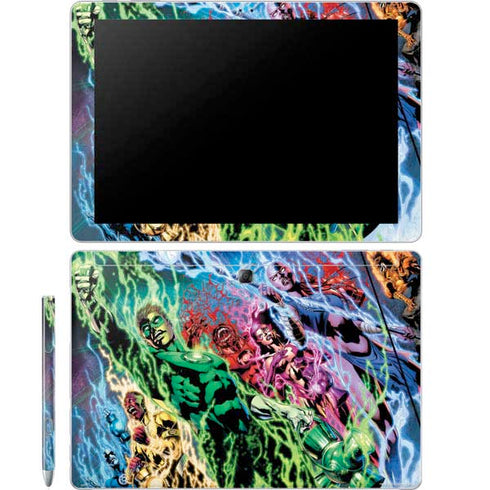 DC Comics Green Lantern Blackest Night Art work by Ivan Reis Galaxy Book 12in Skin