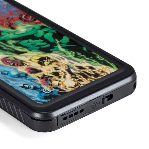 DC Comics Green Lantern Blackest Night Art work by Ivan Reis Galaxy S24 Plus Waterproof Case