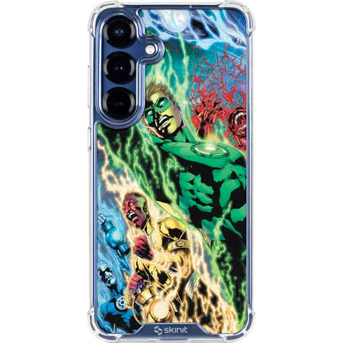 DC Comics Green Lantern Blackest Night Art work by Ivan Reis Galaxy S25 Clear Case