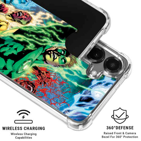 DC Comics Green Lantern Blackest Night Art work by Ivan Reis Galaxy S26 Plus Clear Case