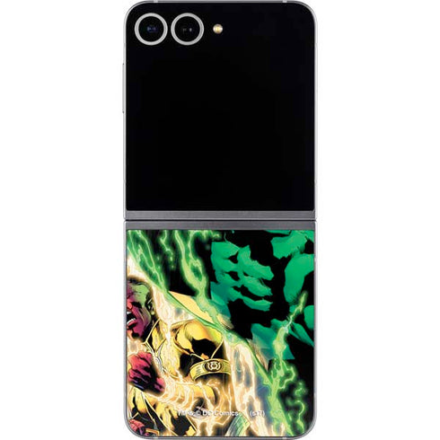DC Comics Green Lantern Blackest Night Art work by Ivan Reis Galaxy Z Flip6 Skin