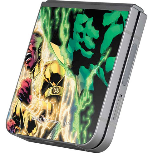 DC Comics Green Lantern Blackest Night Art work by Ivan Reis Galaxy Z Flip6 Skin