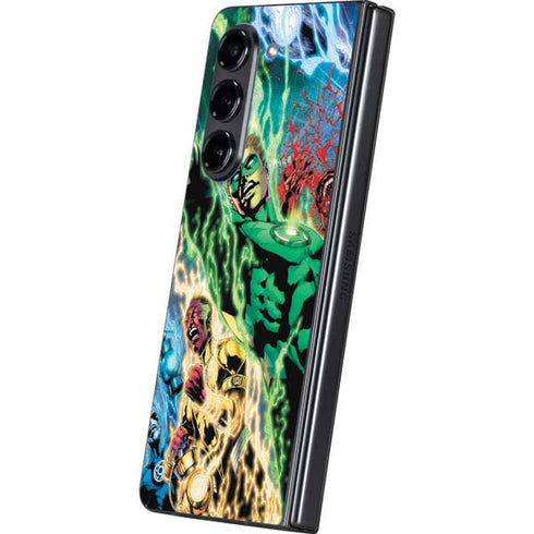 DC Comics Green Lantern Blackest Night Art work by Ivan Reis Galaxy Z Fold5 5G Skin