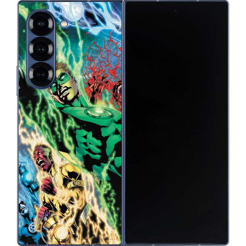 DC Comics Green Lantern Blackest Night Art work by Ivan Reis Galaxy Z Fold6 Skin