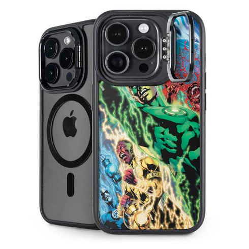 DC Comics Green Lantern Blackest Night Art work by Ivan Reis iPhone 14 Pro Max Kickstand Case