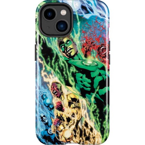 DC Comics Green Lantern Blackest Night Art work by Ivan Reis iPhone 15 Impact Case