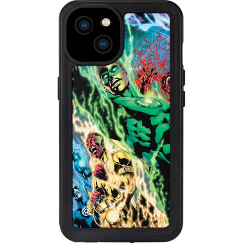 DC Comics Green Lantern Blackest Night Art work by Ivan Reis iPhone 15 Plus Waterproof Case