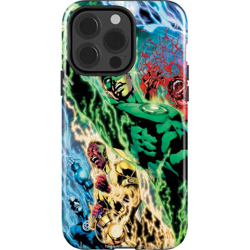 DC Comics Green Lantern Blackest Night Art work by Ivan Reis iPhone 15 Pro Impact Case