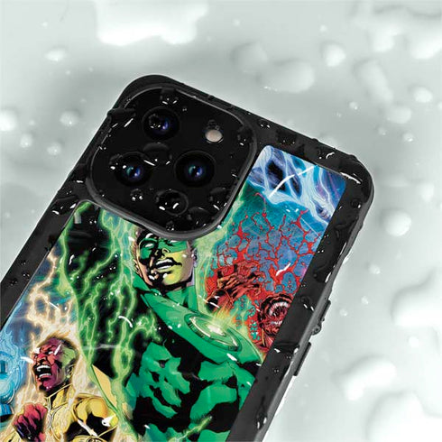DC Comics Green Lantern Blackest Night Art work by Ivan Reis iPhone 15 Pro Waterproof Case