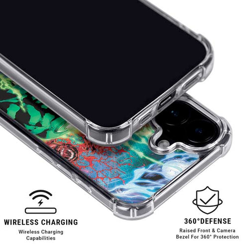 DC Comics Green Lantern Blackest Night Art work by Ivan Reis iPhone 16 MagSafe Case