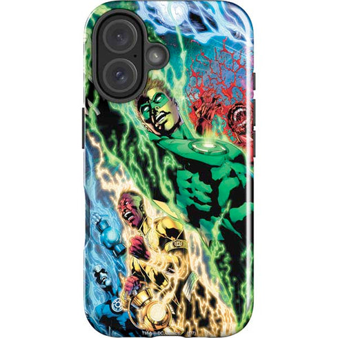 DC Comics Green Lantern Blackest Night Art work by Ivan Reis iPhone 16 Plus Impact Case