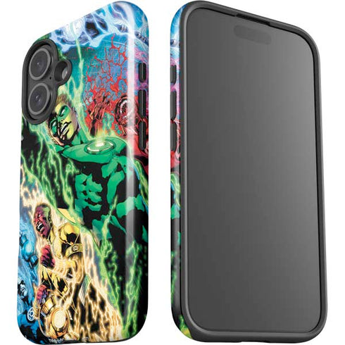 DC Comics Green Lantern Blackest Night Art work by Ivan Reis iPhone 16 Plus Impact Case