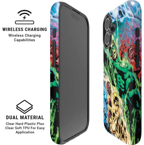 DC Comics Green Lantern Blackest Night Art work by Ivan Reis iPhone 16 Plus Magsafe Impact Case