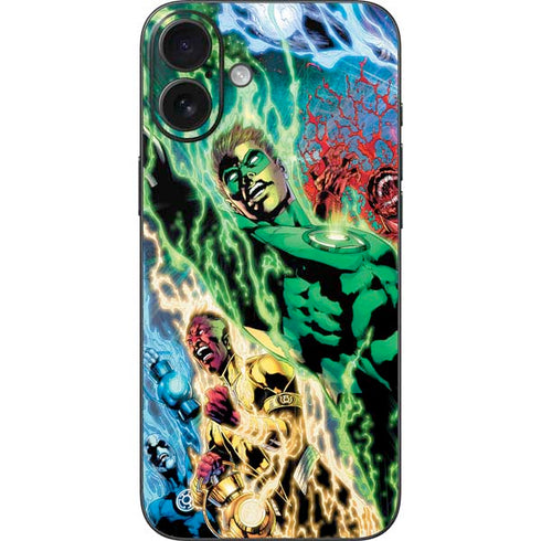 DC Comics Green Lantern Blackest Night Art work by Ivan Reis iPhone 16 Plus Skin