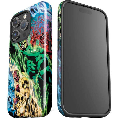 DC Comics Green Lantern Blackest Night Art work by Ivan Reis iPhone 16 Pro Impact Case