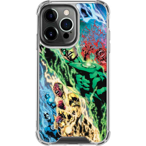 DC Comics Green Lantern Blackest Night Art work by Ivan Reis iPhone 16 Pro Max Clear Case