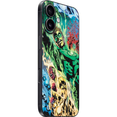DC Comics Green Lantern Blackest Night Art work by Ivan Reis iPhone 16 Skin