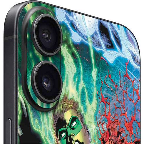 DC Comics Green Lantern Blackest Night Art work by Ivan Reis iPhone 16 Skin