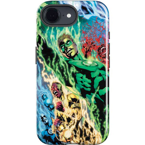 DC Comics Green Lantern Blackest Night Art work by Ivan Reis iPhone 16e Impact Case