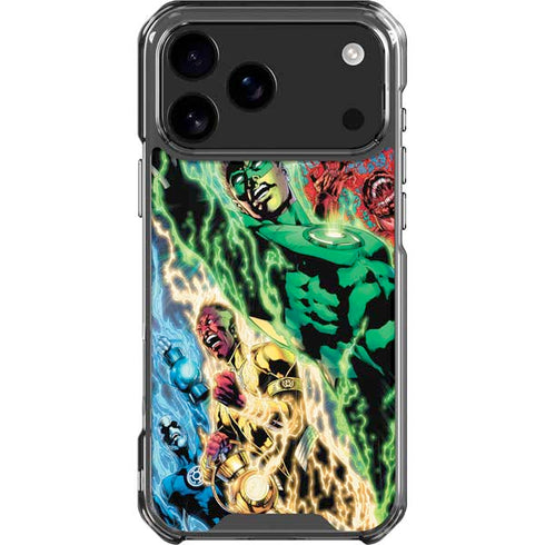 DC Comics Green Lantern Blackest Night Art work by Ivan Reis iPhone 18 Pro Max Clear Case