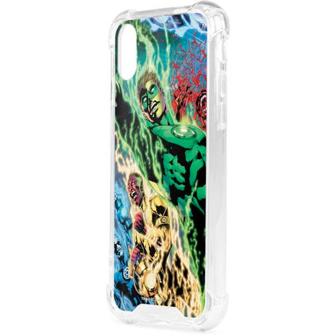 DC Comics Green Lantern Blackest Night Art work by Ivan Reis iPhone XS Clear Case