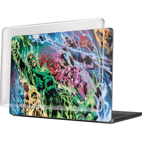 DC Comics Green Lantern Blackest Night Art work by Ivan Reis MacBook Pro 14in (2021-24) Case plus Skin