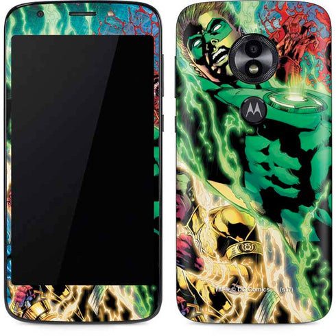 DC Comics Green Lantern Blackest Night Art work by Ivan Reis Moto E5 Play Skin