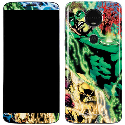 DC Comics Green Lantern Blackest Night Art work by Ivan Reis Moto E5 Plus Skin