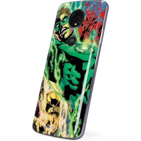 DC Comics Green Lantern Blackest Night Art work by Ivan Reis Moto E5 Plus Skin