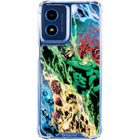 DC Comics Green Lantern Blackest Night Art work by Ivan Reis Moto G 5G (2024) Clear Case