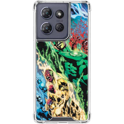 DC Comics Green Lantern Blackest Night Art work by Ivan Reis Moto G Play 5G (2025) Clear Case