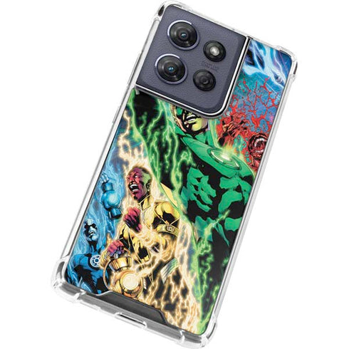 DC Comics Green Lantern Blackest Night Art work by Ivan Reis Moto G Power 5G (2025) Clear Case