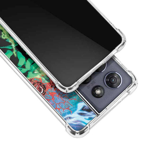 DC Comics Green Lantern Blackest Night Art work by Ivan Reis Moto G Power 5G (2025) Clear Case