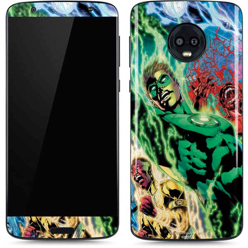 DC Comics Green Lantern Blackest Night Art work by Ivan Reis Moto G6 Skin