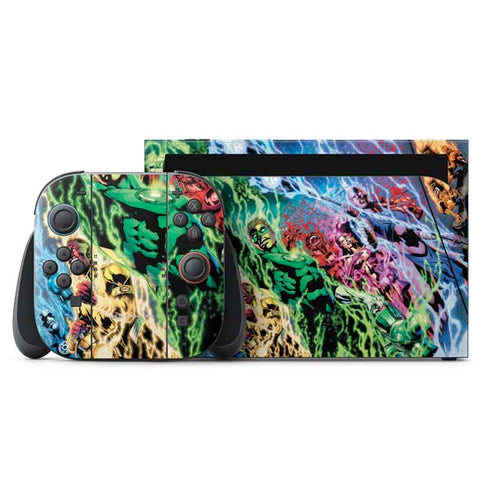 DC Comics Green Lantern Blackest Night Art work by Ivan Reis Nintendo Switch 2 (2025) with Joy-Con Skin