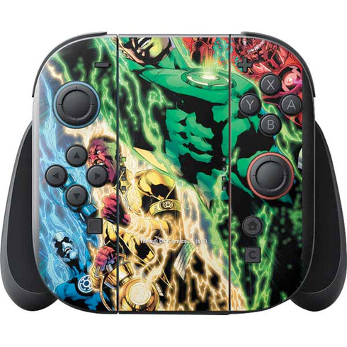 DC Comics Green Lantern Blackest Night Art work by Ivan Reis Nintendo Switch 2 (2025) with Joy-Con Skin