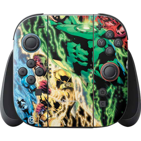 DC Comics Green Lantern Blackest Night Art work by Ivan Reis Nintendo Switch 2 (2025) Joy-Con Controller Skin