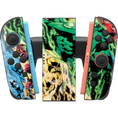 DC Comics Green Lantern Blackest Night Art work by Ivan Reis Nintendo Switch 2 (2025) Joy-Con Controller Skin