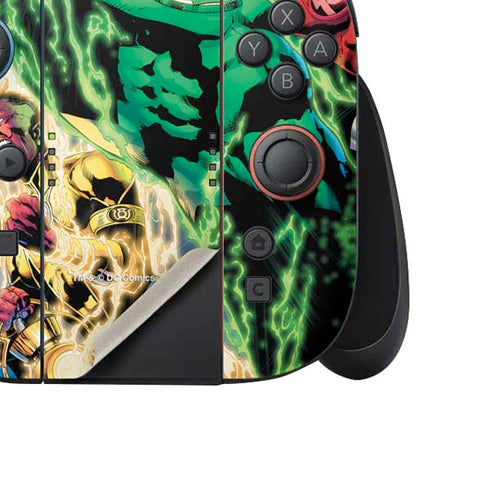 DC Comics Green Lantern Blackest Night Art work by Ivan Reis Nintendo Switch 2 (2025) Joy-Con Controller Skin