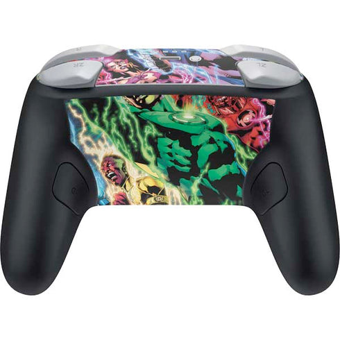 DC Comics Green Lantern Blackest Night Art work by Ivan Reis Nintendo Switch 2 (2025) Pro Controller Skin