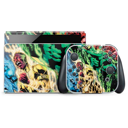 DC Comics Green Lantern Blackest Night Art work by Ivan Reis Nintendo Skins