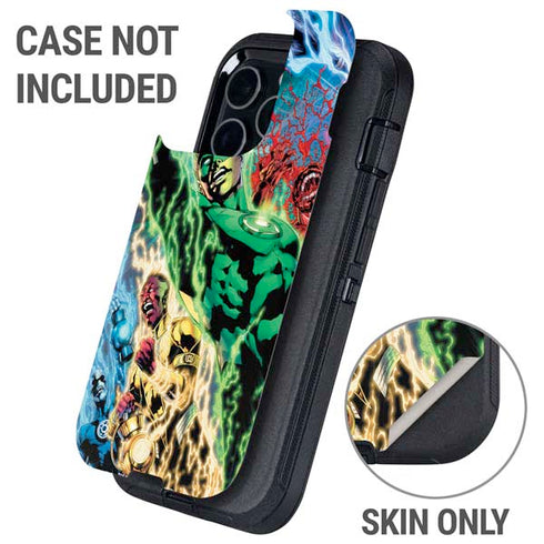 DC Comics Green Lantern Blackest Night Art work by Ivan Reis Otterbox Defender iPhone Skin