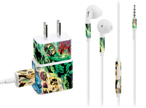 DC Comics Green Lantern Blackest Night Art work by Ivan Reis Phone Charger Skin