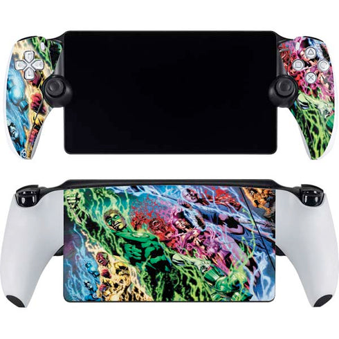 DC Comics Green Lantern Blackest Night Art work by Ivan Reis PlayStation Portal Remote Player Skin