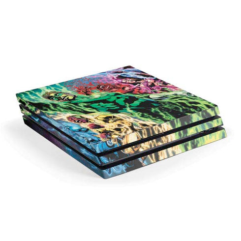 DC Comics Green Lantern Blackest Night Art work by Ivan Reis PlayStation PS4 Skins